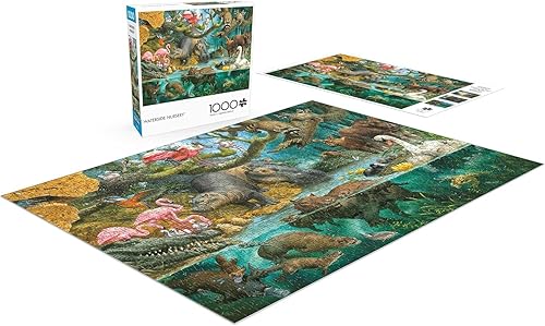 Miniatura 4 de Buffalo Games - Waterside Nursery - Rompecabezas de 1000 piezas para adultos, rompecabezas desafiante perfecto para noches de juego - Tamaño