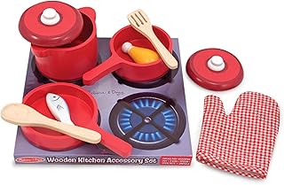 Melissa & Doug- Set di Accessori per Cucina in Leg