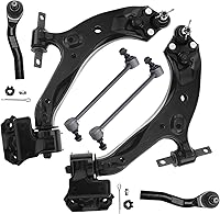 Vista 158 de Detroit Axle - Kit de brazos de control delanteros para Chevy GMC Silverado Sierra 1500 Avalanche Yukon Tahoe Escalade ESV EXT, 2 brazos de control
