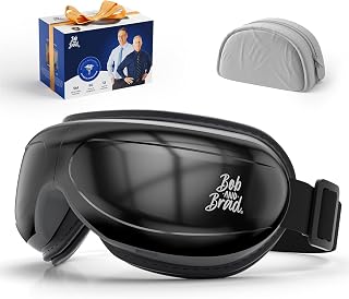 BOB AND BRAD Eye Massager, EyeOasis 2 Temple Massager with Heat, Smart Eye Mask Massage for Migraine with BT Music, Reduce Dry Eyes Improve Sleep, Christmas Birthday Gifts for Women Men Dad