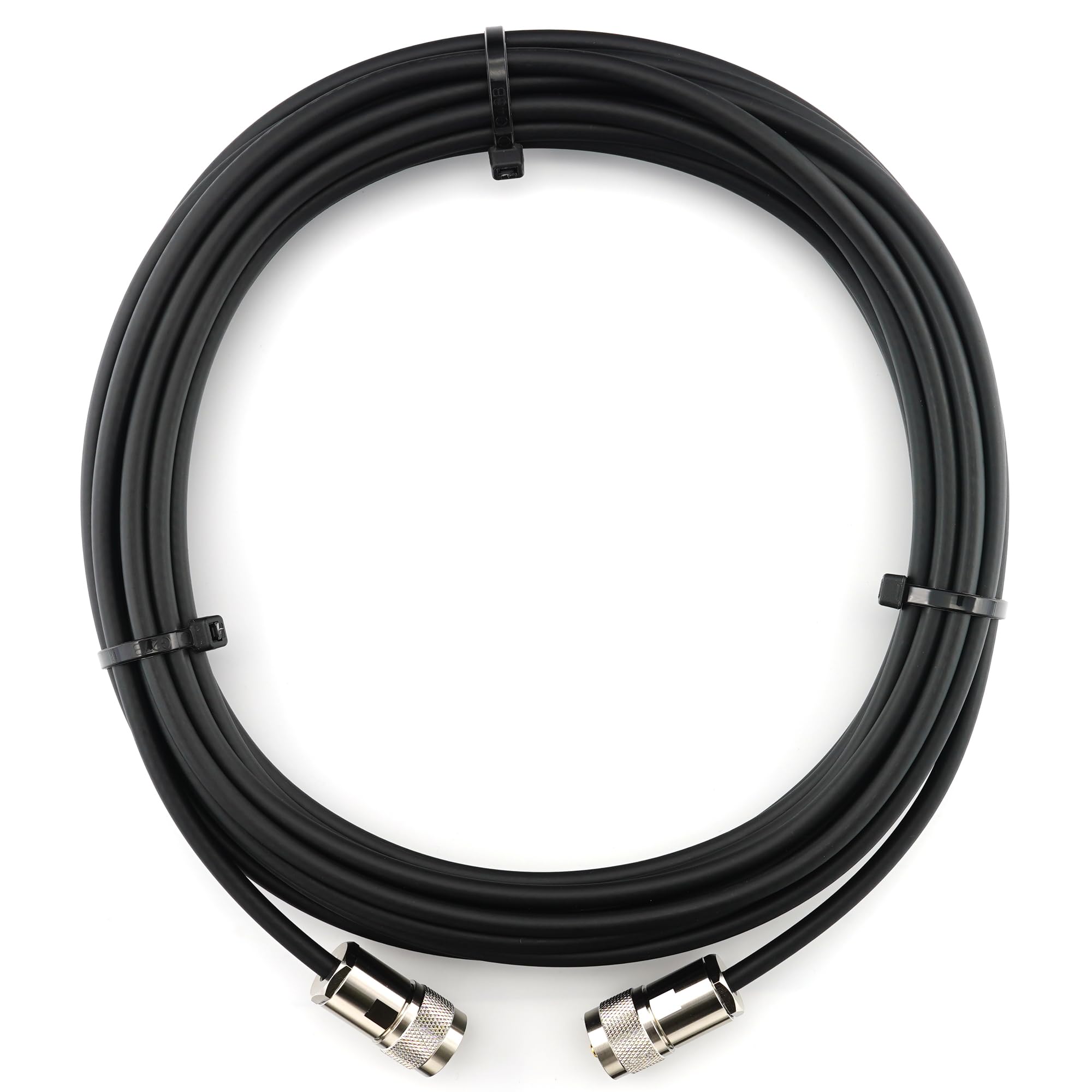 PL259 20m UHF Câble coaxial — câble d'extension HF240 (LMR 240 équivalent) etanche — rallonge pour HAM cable antenne CB Radio Analyseur Tosmetre Marine RF VHF Cibi SDR Radio Amateur