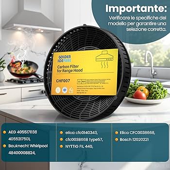 Filtro De Carbón Activado, Compatible Con Diversas Elica