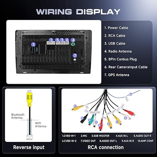 Miniatura 8 de Estéreo de coche Android para Mercedes Benz W169 W245 B160 B170 B180 B200 W639 Vito Viano W906 Sprinter, 9 pulgadas pantalla táctil Bluetooth Radio