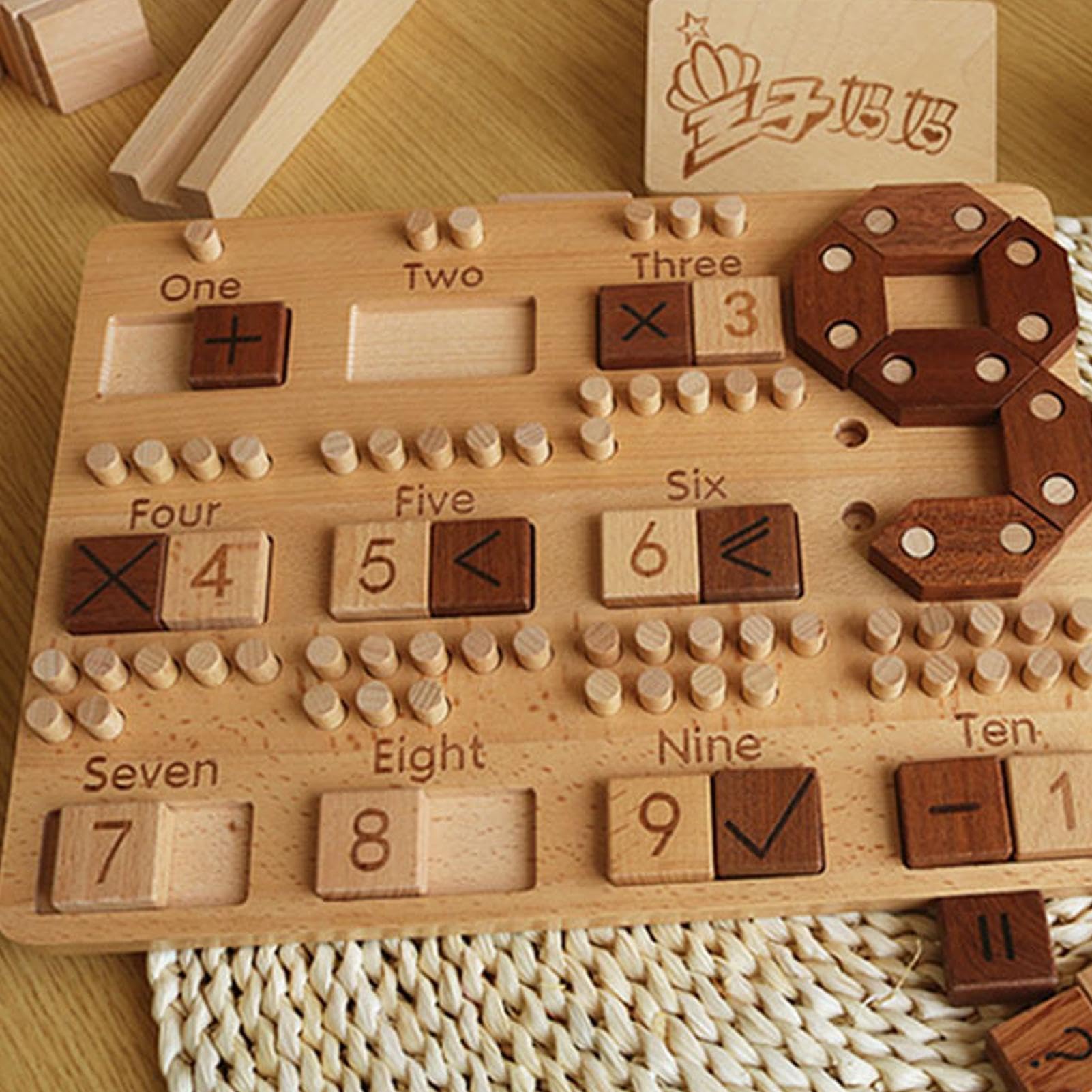 Set di Giochi da Tavolo Matematici Educativi per Bambini Tabellone Di | da Tavolo Didattico incentrato sui Numeri e Calcolo Pensato per Bambine