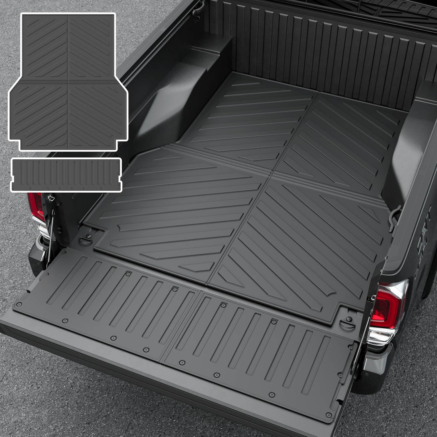 6FT Bed Mat Compatible with 2005-2023 Toyota Tacoma Truck Mat Truck Bed Liner Replacement for 2005-2023 Toyota Tacoma Accessories