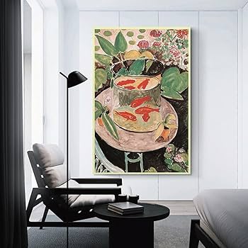 Amazon.co.jp: Henri Matisse 国境のあるアンリ・マティスの金魚