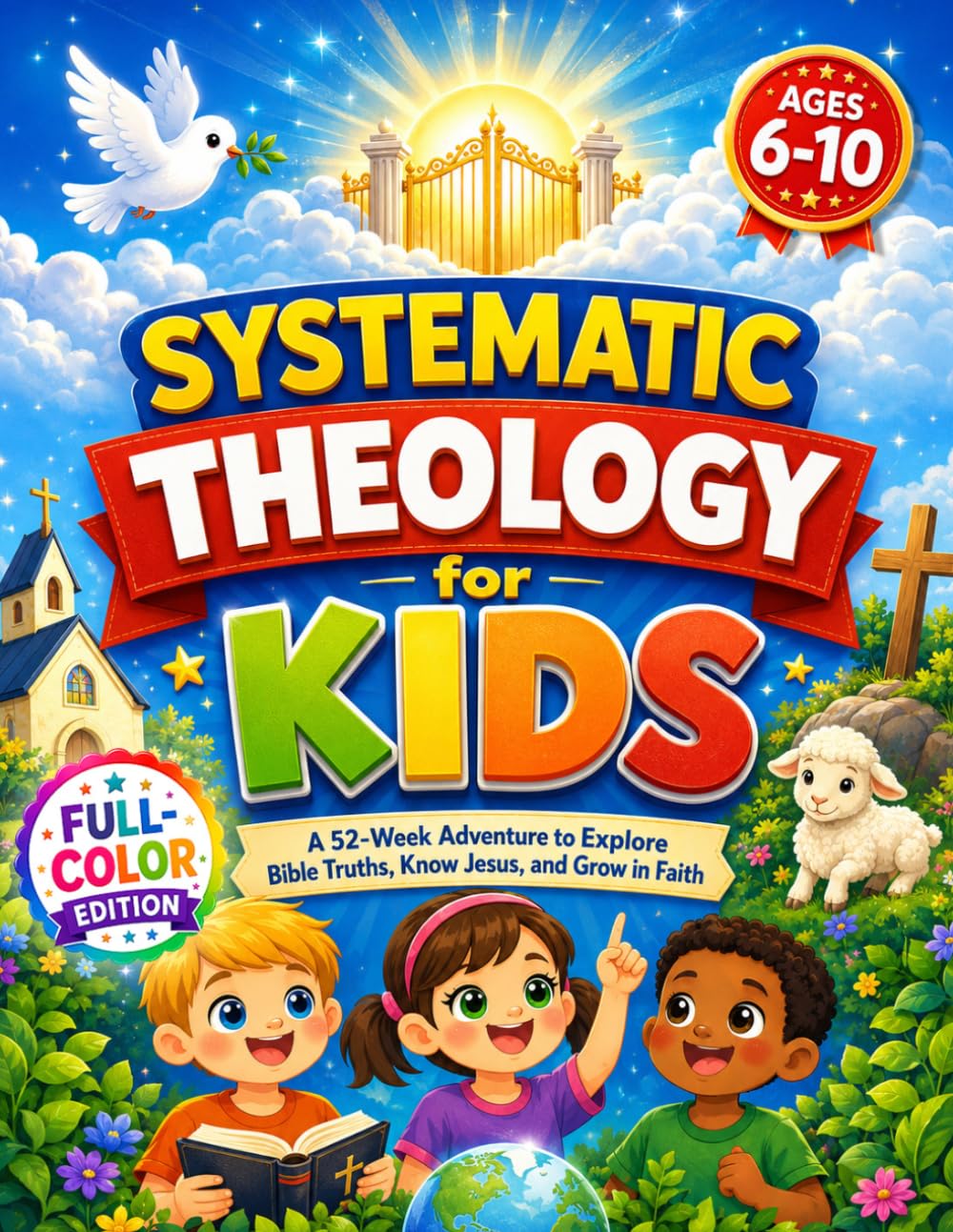 Systematic Theology for Kids: Full Color Edition - A 52-Week Adventure to Explore Bible Truths, Know Jesus, and Grow in Faith