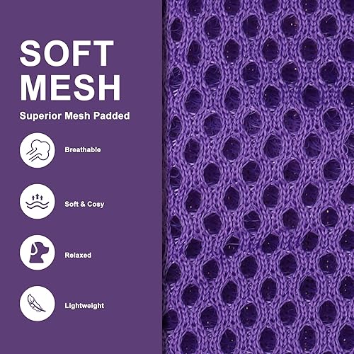 Miniatura 4 de EXPAWLORER Juego de arnés y correa para perro, arnés clásico a cuadros con collar ajustable para perro, arnés de chaleco suave sin tirones,