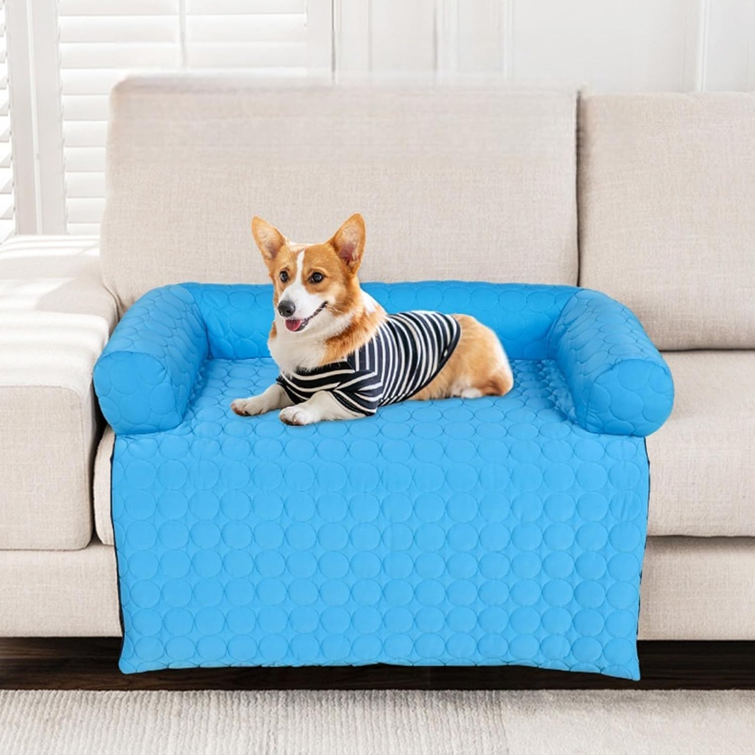 Pet Cooling Bed Large Dog Sleep Bed Indoor Sofa Cats for Indoor Home and Travel Winter Pet Cooling Mat