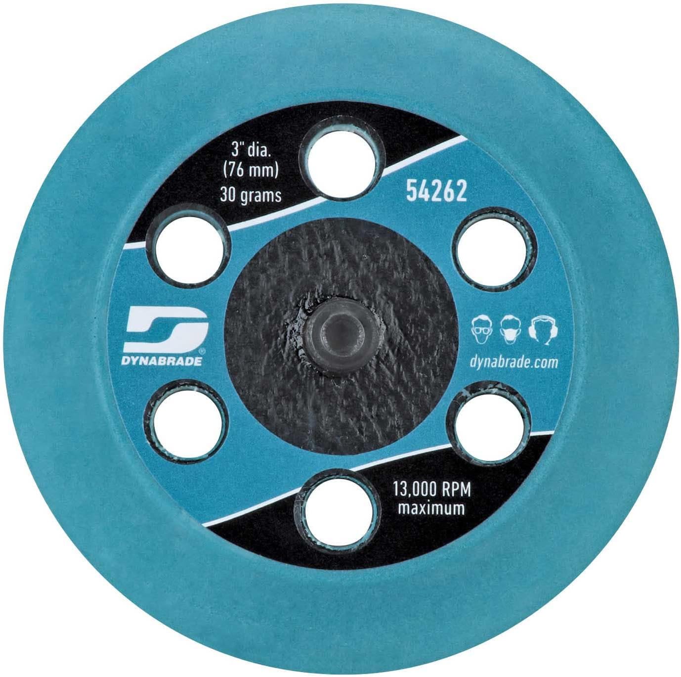 Dynabrade 54262: 3" (76 Mm) Short Hook Pad