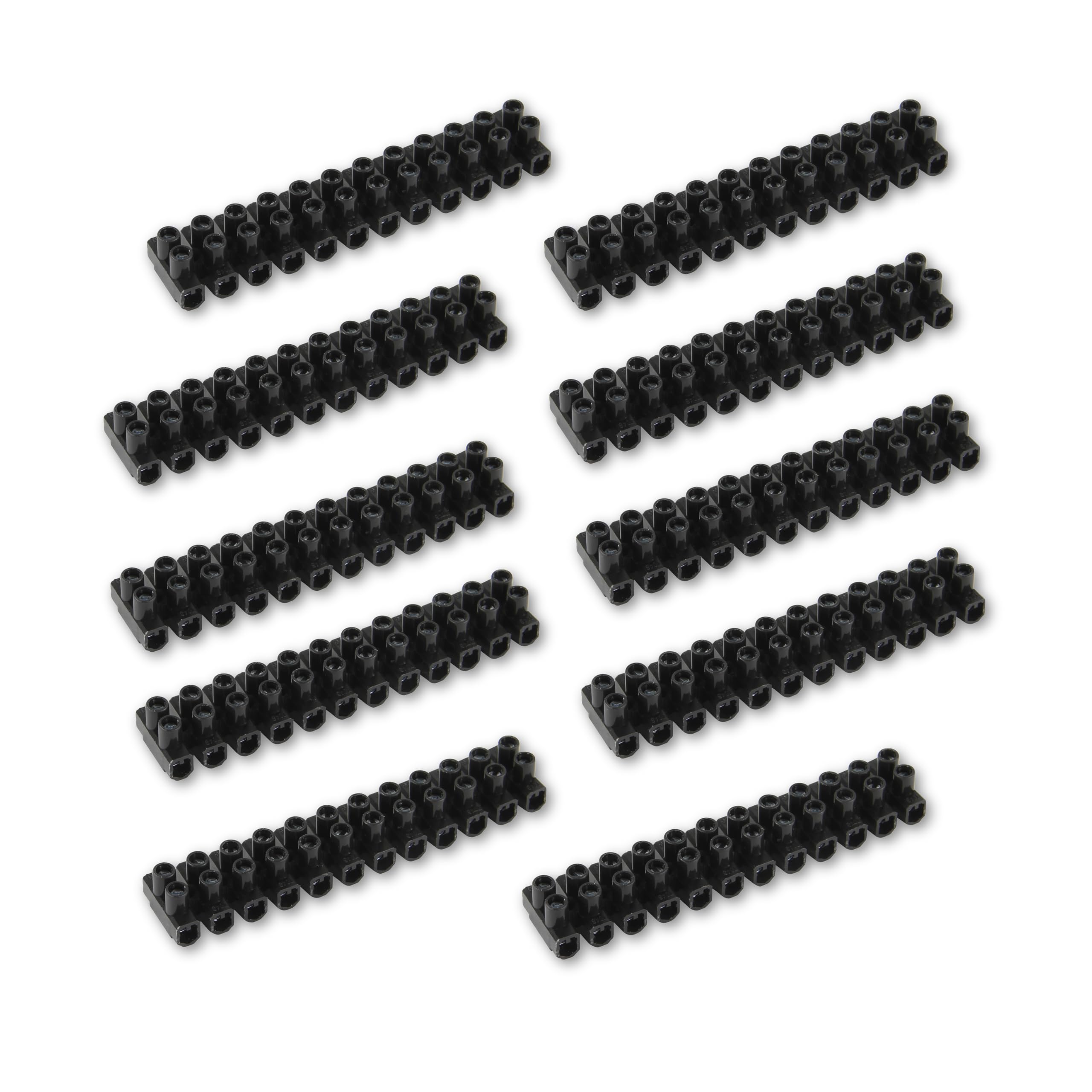 REV Ritter 0518411555 LÃ1/4STERKLEMME 2.5 m² 10 x 12 Pin, Black
