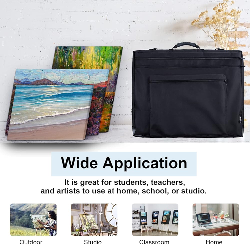 Amazon.com: JJRING 18x24 Art Portfolio Tote Bag - Large