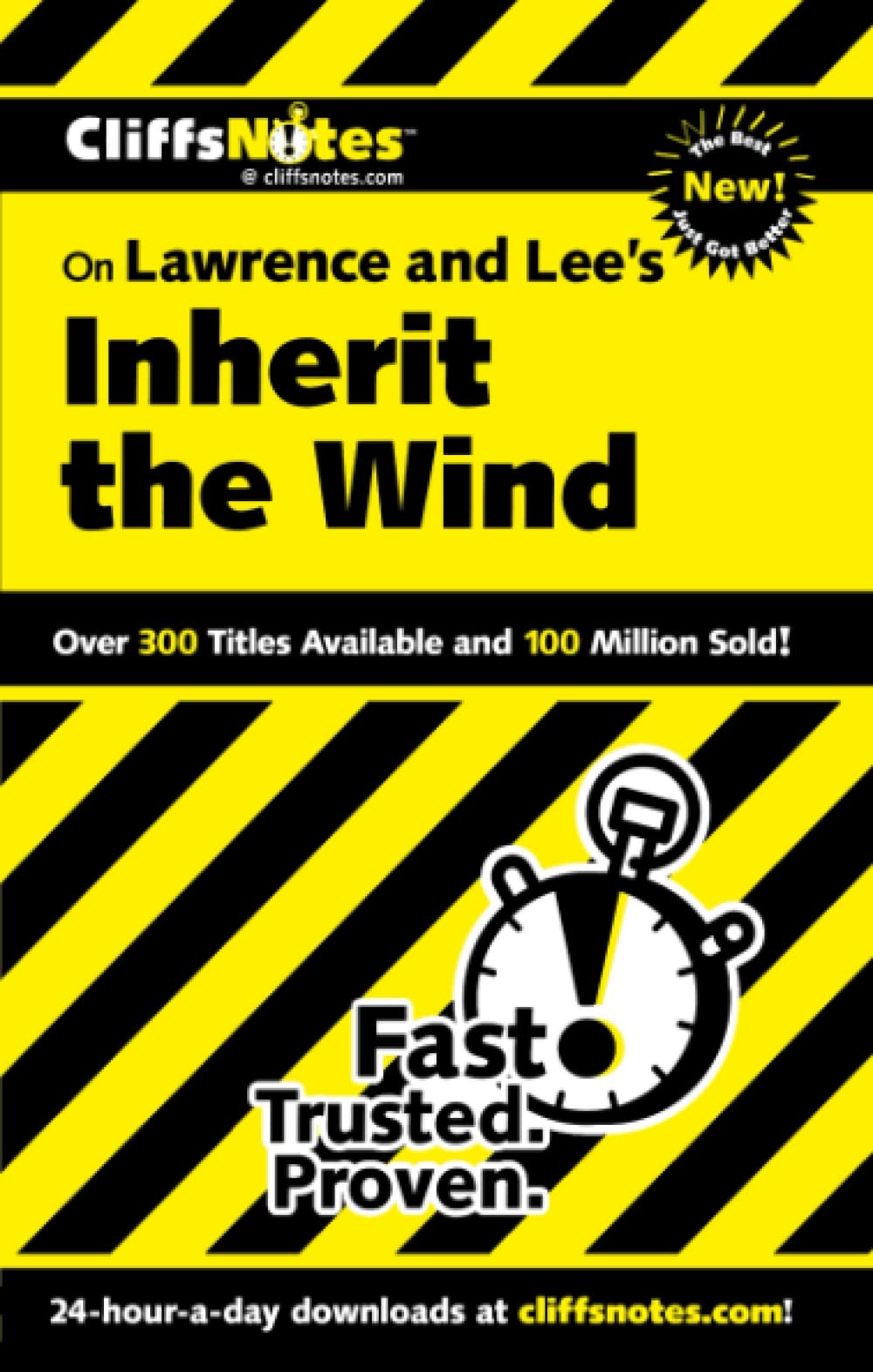 CliffsNotes on Lawrence & Lee's Inherit the Wind (CliffsNotes on Literature)