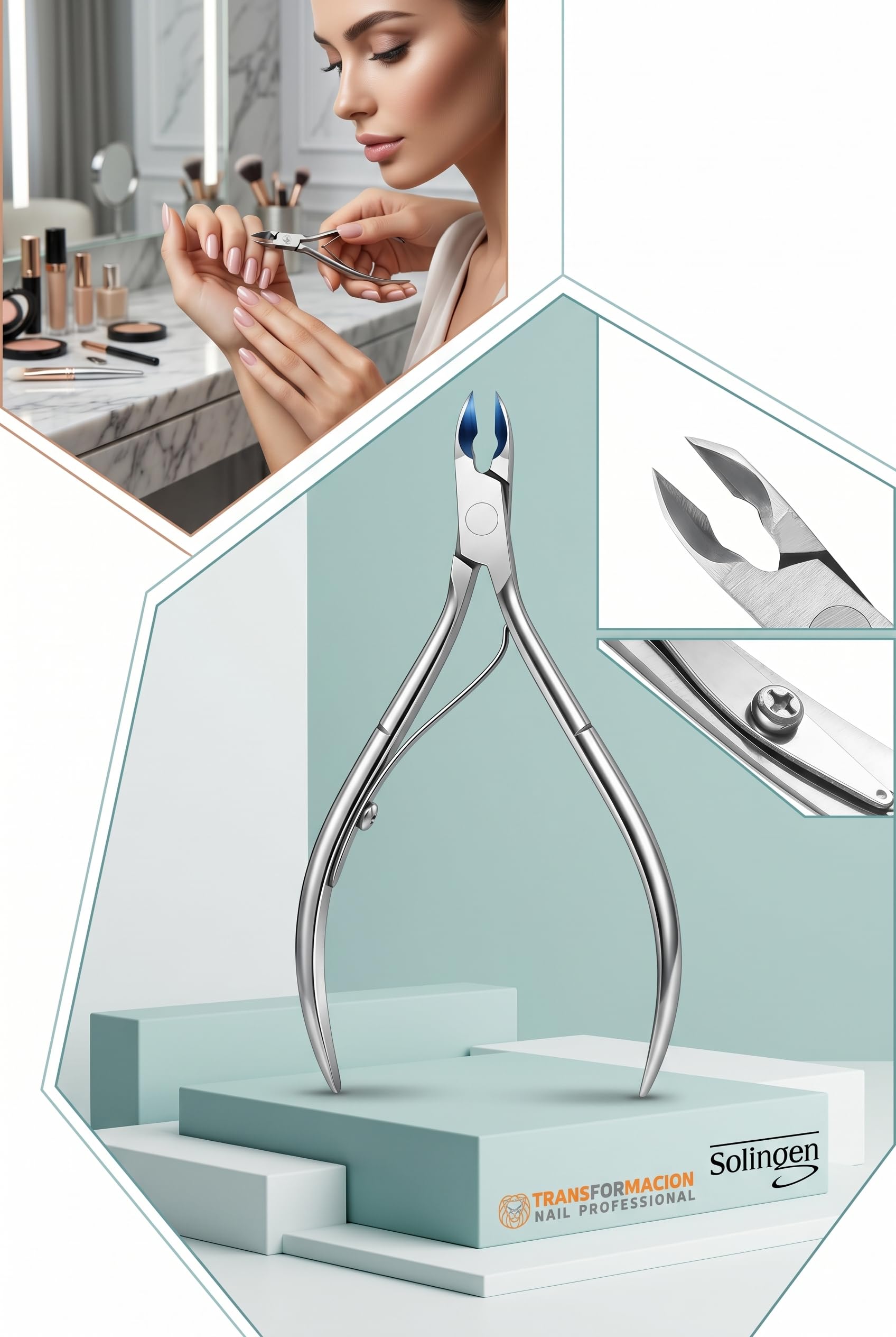 Transformacion Kobalt Tırnak Eti PensiManikür Pedikür Makası Batık Tırnak Pensesi Solingen Profesyonel 718850