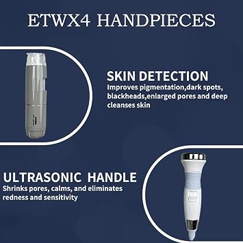 Elitzia Professional 6 in 1 Hydrogen Oxygen Machine Aqua Water Peeling Diamond Microdermabrasion RF Beauty Machine Skin Analysis Deep Cleaning Skin Moisturized Tightening ETNS900