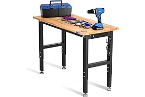 Adjustable Garage Workpro Table: Powerhouse for Efficiency