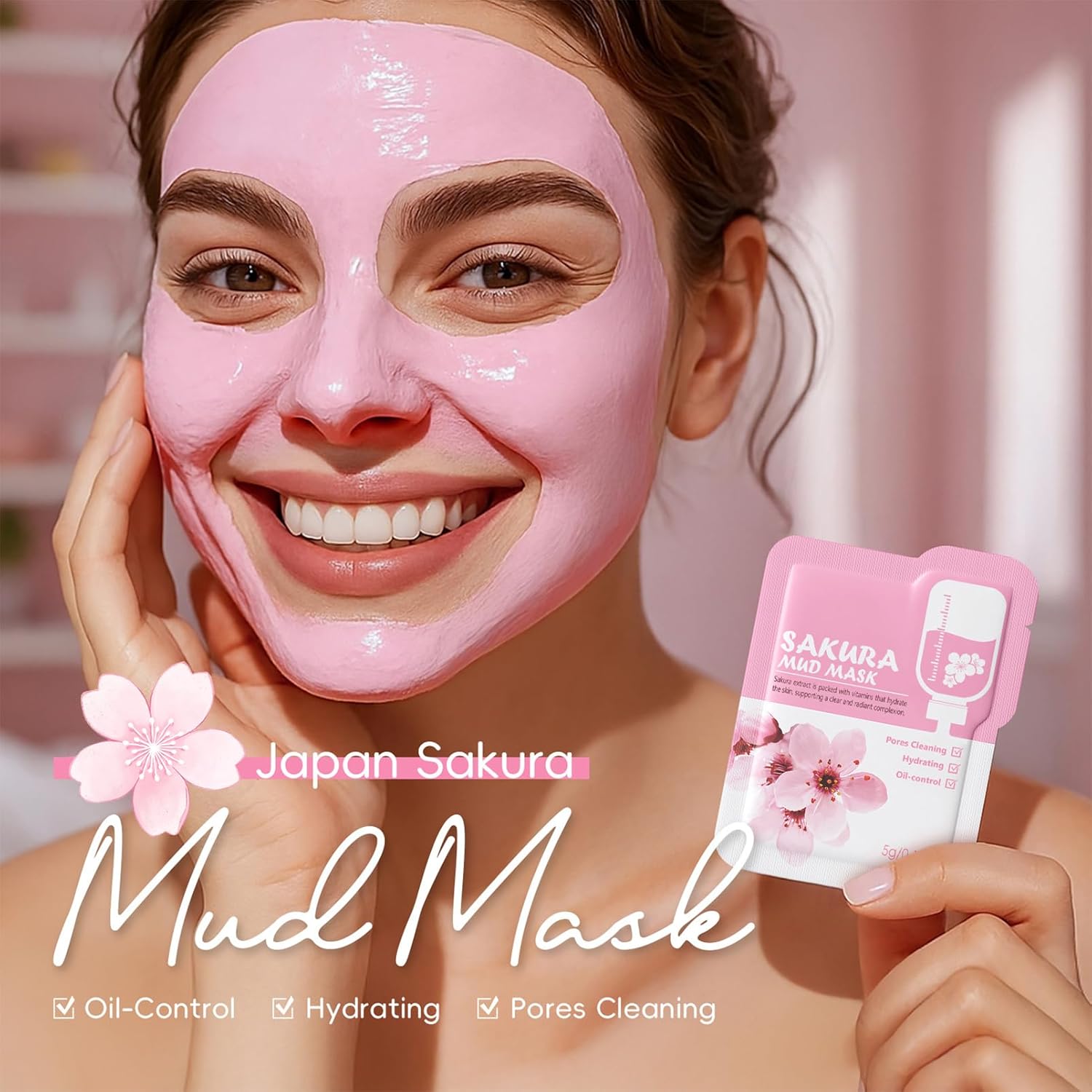 Gentle Milk Skincare for Girls 10-12, Kids Skin Care Set for Girls Ages 8-12, Milk Skincare Kit with Cleanser, Serum, Cream, Masks, Travel-Friendly & Hydrating Skincare for Teens (10 PCS, Sakura)