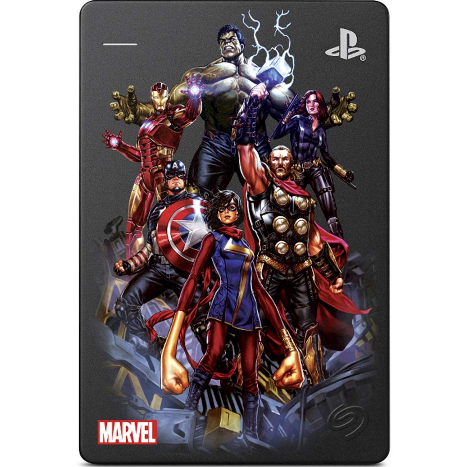 Seagate Game Drive for PS4 Marvels Avengers LE - Avengers Assemble 2TB External Hard Drive - USB 3