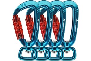 PANDENGZHE Carabiner Clips: Auto-Locking for Peace of Mind