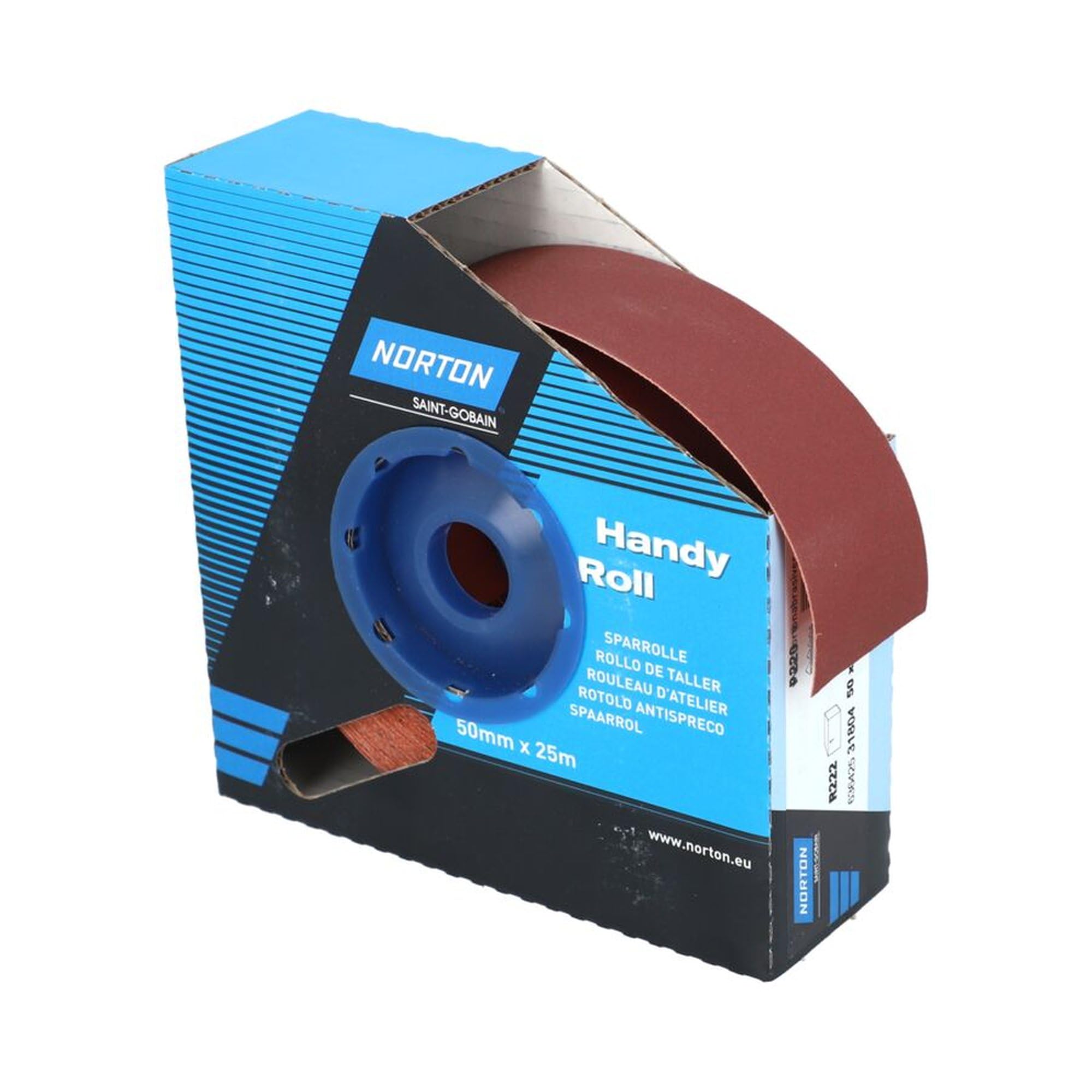 Norton R222 – abrasiva Rotolo 50 mm 25 m G220
