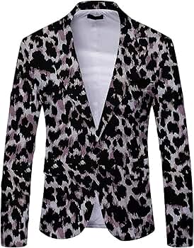 ジャケット PAROSH Animal print double-breasted blazer P.A.R.O.S.H. Leopard Print Double-Breasted Jacket With