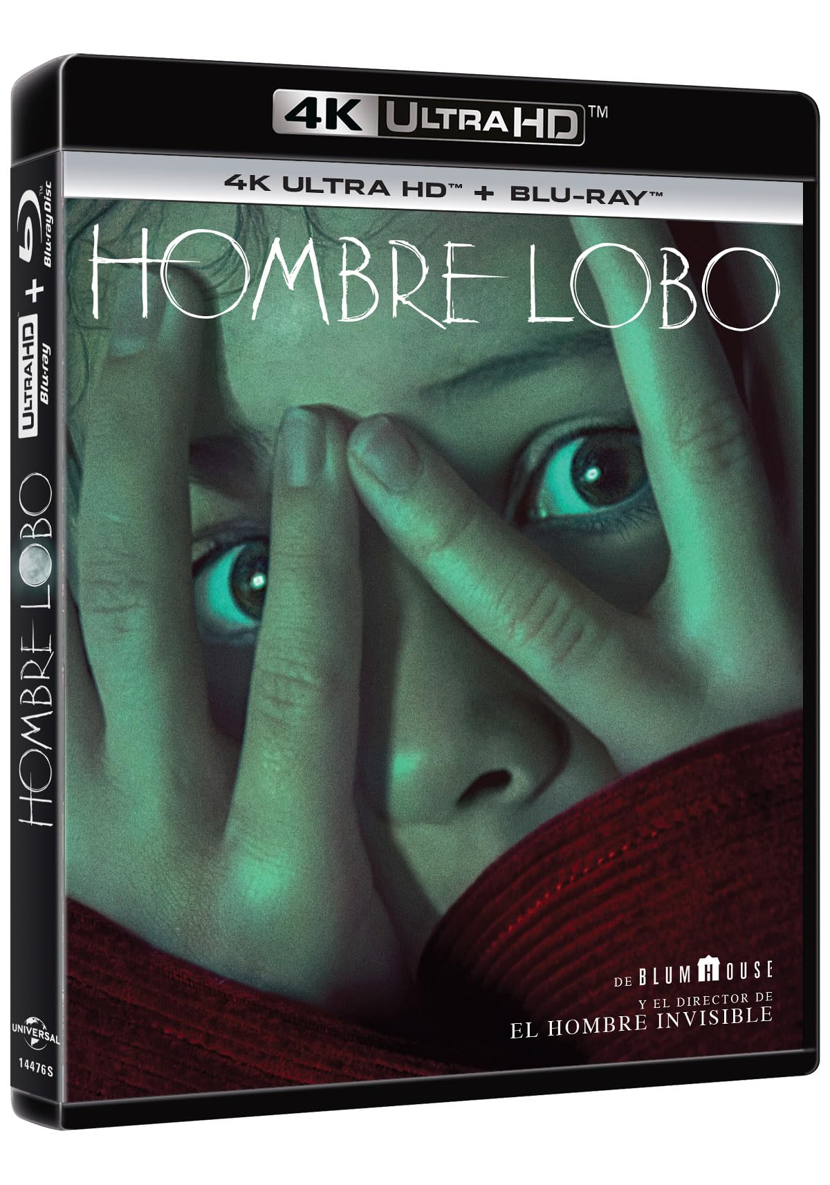 Hombre lobo 4K UHD Película de Terror en Formato Físico de Alta Definición para Coleccionistas
