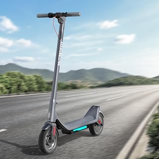 MEGAWHEELS Electric Scooter,Electric Scooter Adults with Suspension,600W/300W,11-28 Miles Range,8.5/10in Tire,15.5mph Speed,Escooter Smart APP Control for Commuting, Outdoor, Short Travel,Gift