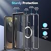 Shield Magnetic Case for RAPTIC Samsung Galaxy S25 Ultra - Compatible with MagSafe, [13FT Shaft-Grade Fall Protection], Durable Anodized Shockproof Aluminum Frame Thin Samsung S25 Ultra Case