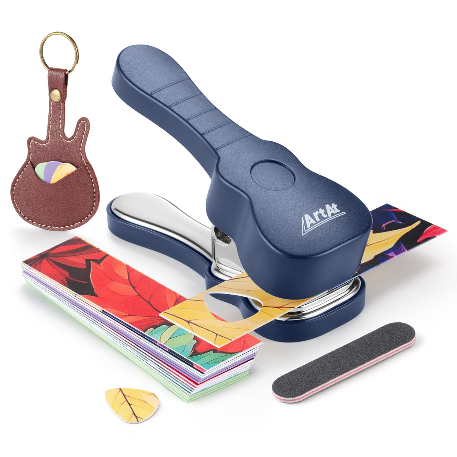 Amazon | ArtAt ギターピックパンチキット – ベースギターピック