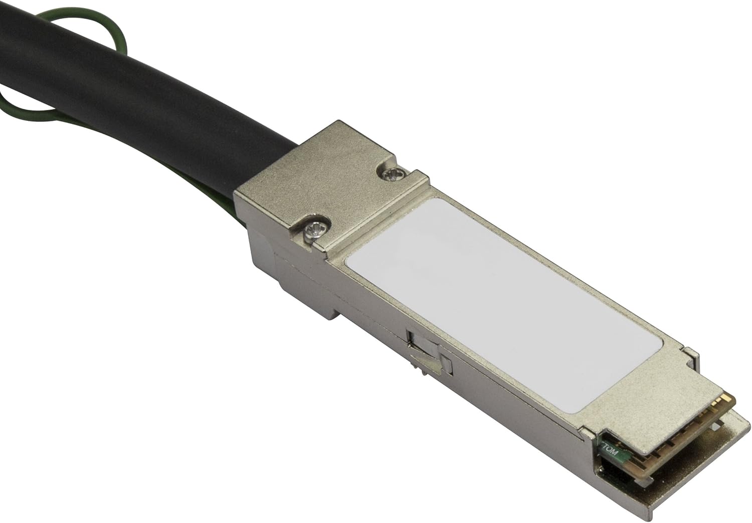 StarTech.com MSA Uncoded Compatible 2m 40G QSFP+ to 4x SFP+ Direct Attach Breakout Cable Twinax - 40GbE QSFP+ to 4x SFP+ Copper DAC 40 Gbps Low Power Passive Transceiver Module DAC (QSFP4SFPPC2M)