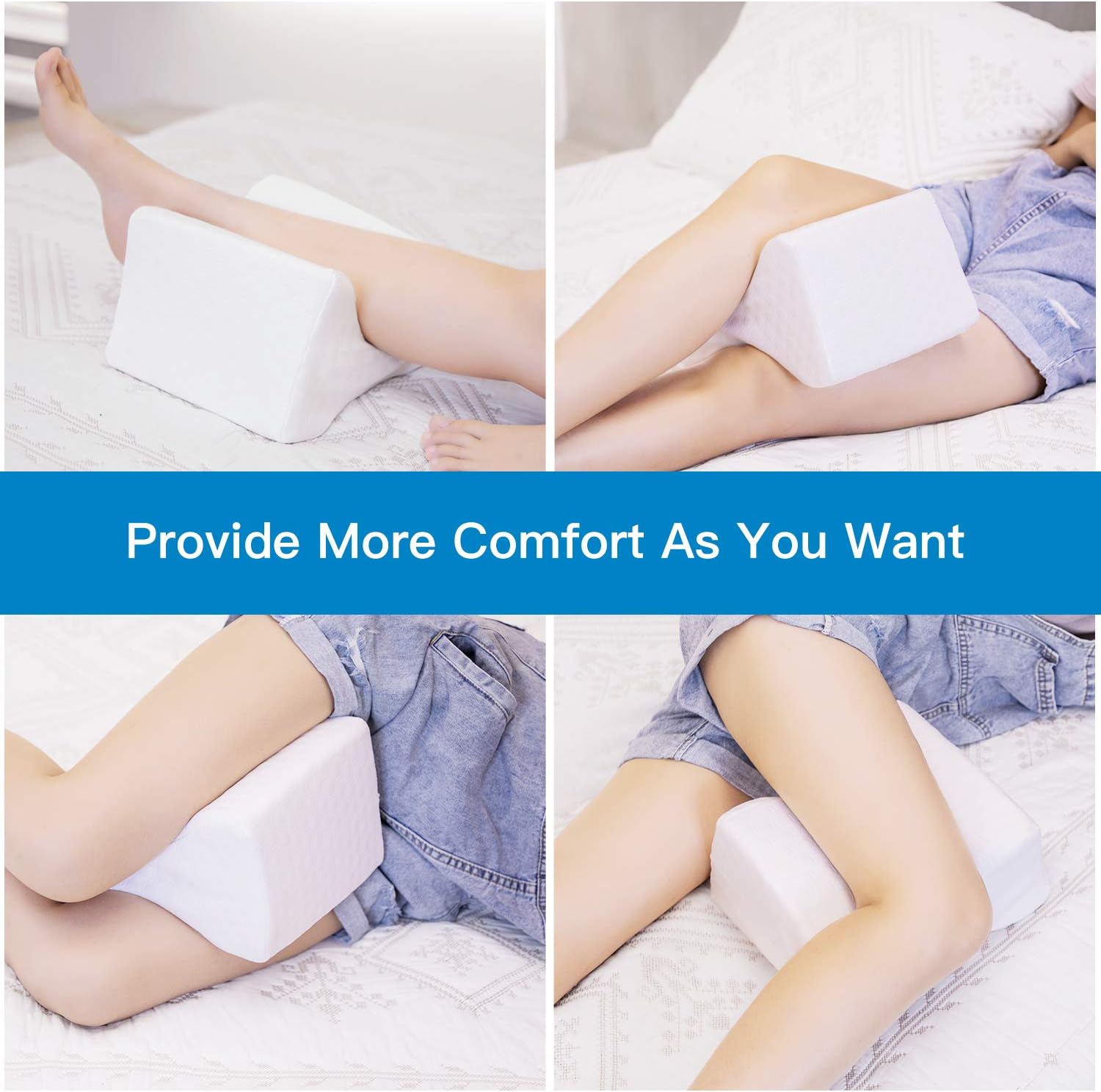 cooling foam leg pillow