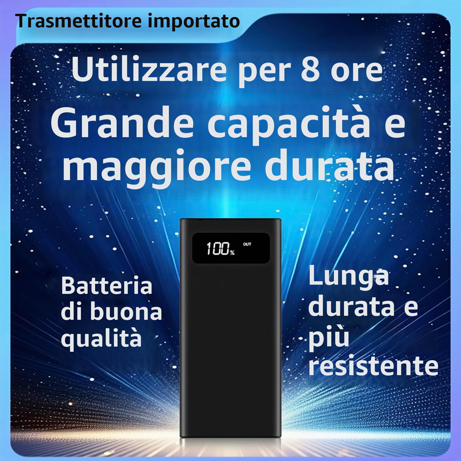 Dispositivo di disturbo audio – Protezione per la privacy a ultrasuoni anti-registrazione con schermo a 360° per riunioni sicure e uso in ufficio