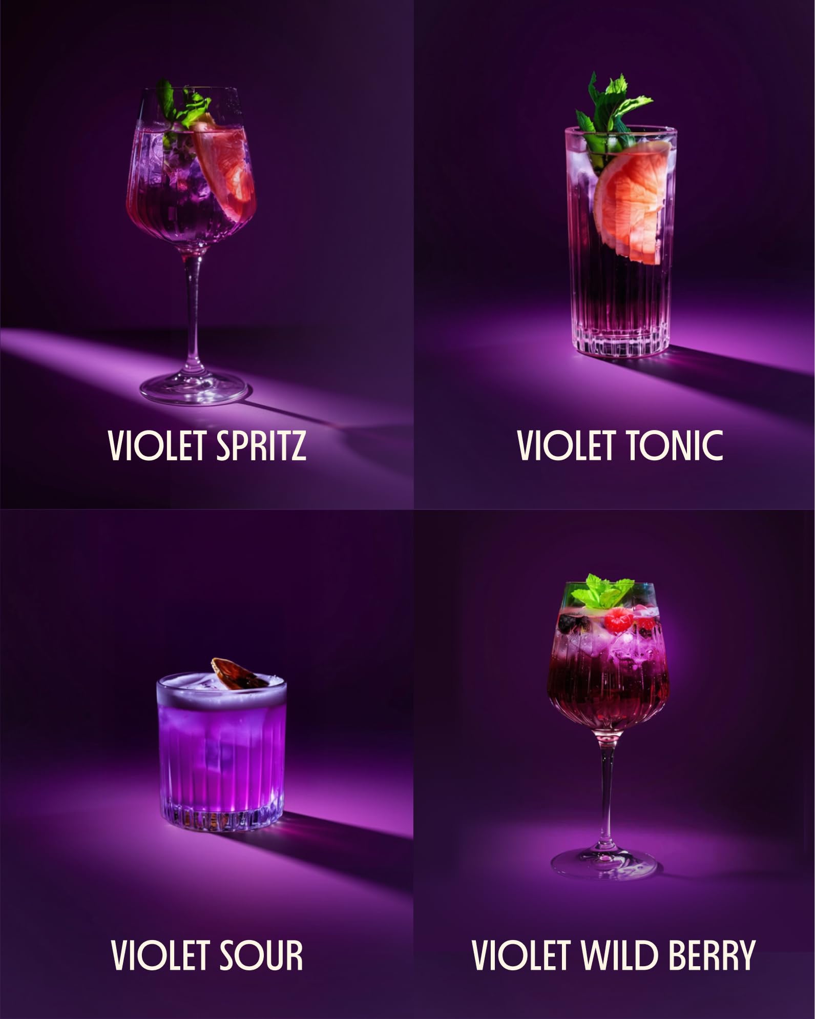 Violet Aperitif | fruchtig-herb aus Traube, Grapefruit, Rhabarber | leichter, ikonischer Genuss mit 15% vol. | Ideal als Spritz, Longdrink und Cocktail Basis (1 x 0,7L)