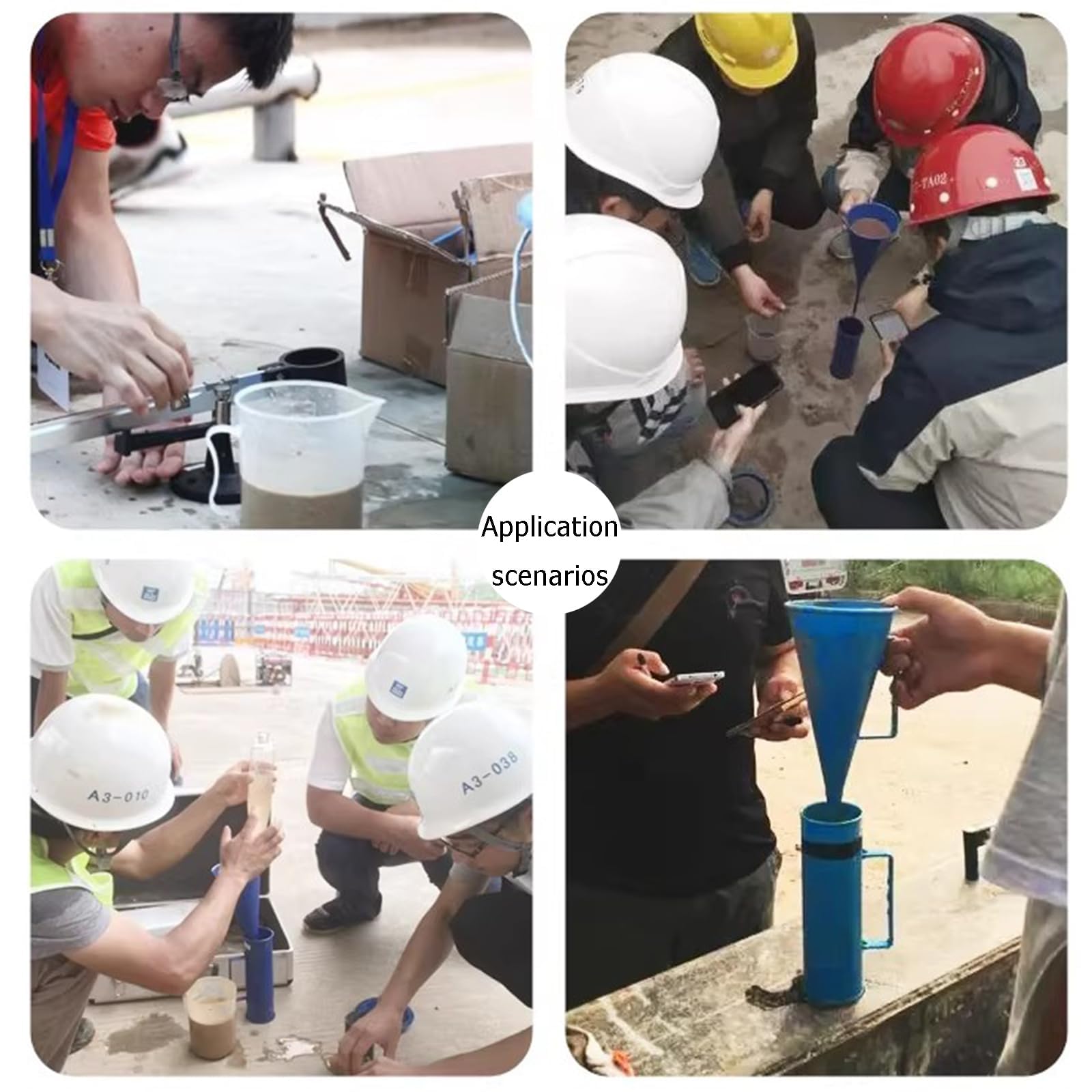 Kit de prueba de lodo con hidrómetro, viscosímetro, medidor de contenido de arena, caja de aluminio para análisis preciso de laboratorio
