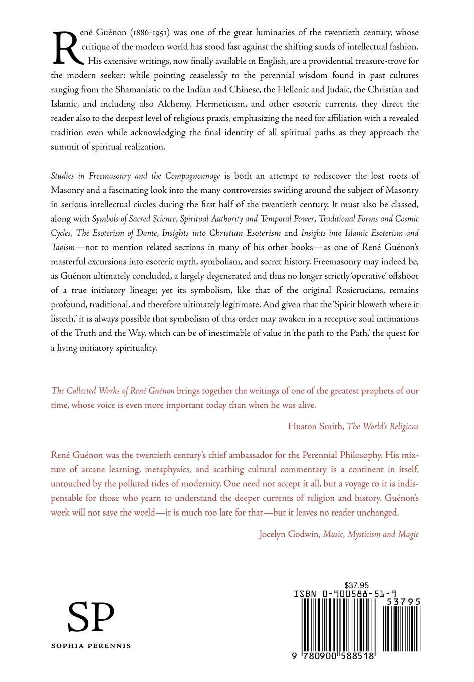 Studies in Freemasonry and the Compagnonnage