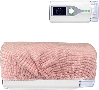 Dust Cover for CPAP Machine - Hose Cover for CPAP - Cleaning Supplies for CPAP -Bottom Stretch Band Design - Compatible with CPAP & BiPAP Machine for Sleep apnea(Blush Pink)