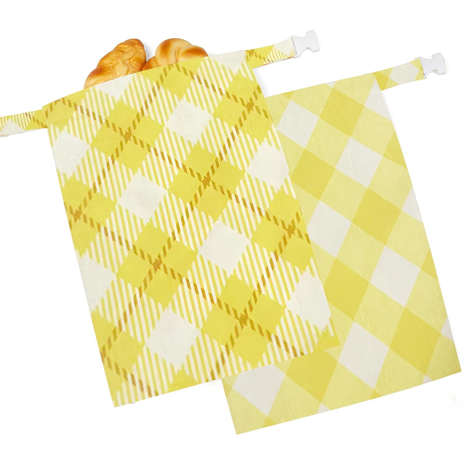 Beeswax Bread Bags for Sourdough,Bread Bags for Homemade Bread 2 Pack | Extra Large 17"×12.5", Reusable Organic Cotton Linen Bread Storage Bag,Eco-Friendly Keeps Bread Fresh Naturally