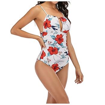 Seea【シーア】ハイレグ♪ワイヤー入り♪花柄♪ワンピース水着 Amazon | [TXWZM] 水着 レディース 水着 レディース 大きい