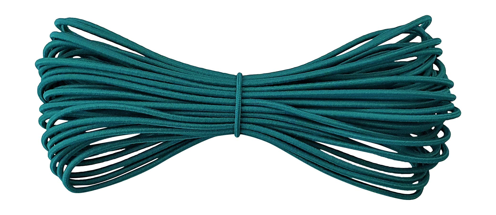 Round Elastic Cord - 2 mm Diameter - Jade - 100 metres