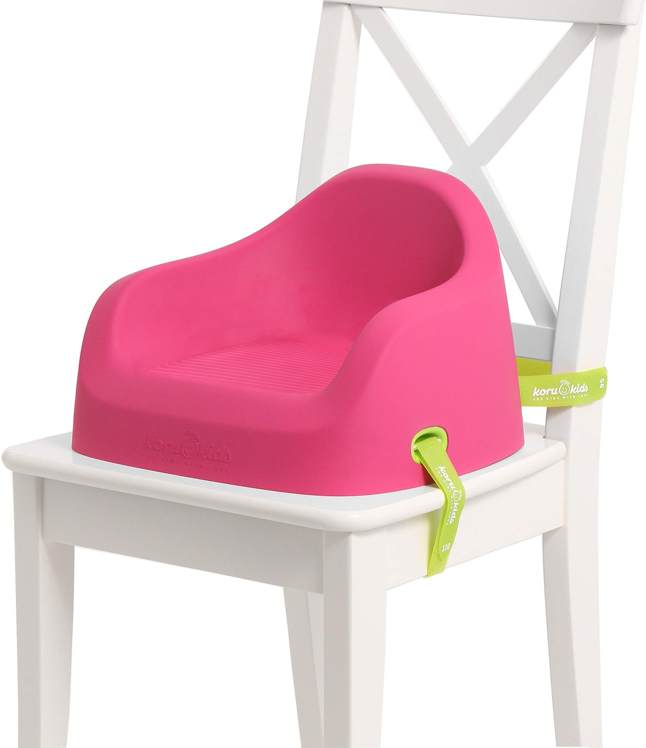 Koru Kids Junior Booster – Booster seat for Dining Eating Table Chair - for Toddler Children Kids - from 3 to 7 Years - Made in Germany