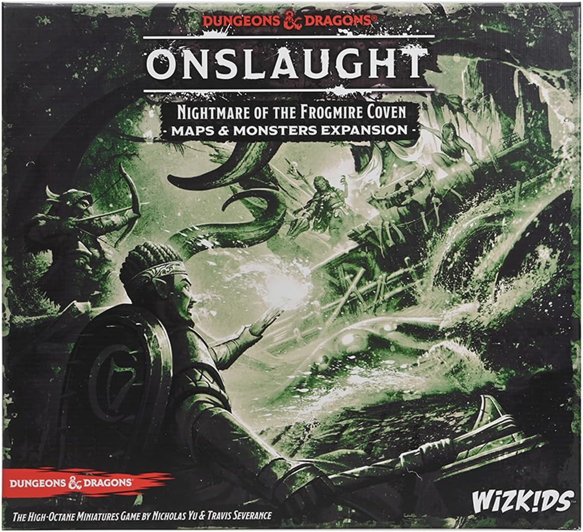 Dungeons & Dragons Onslaught: Nightmare of The Frogmire Coven - Maps & Monsters Expansion