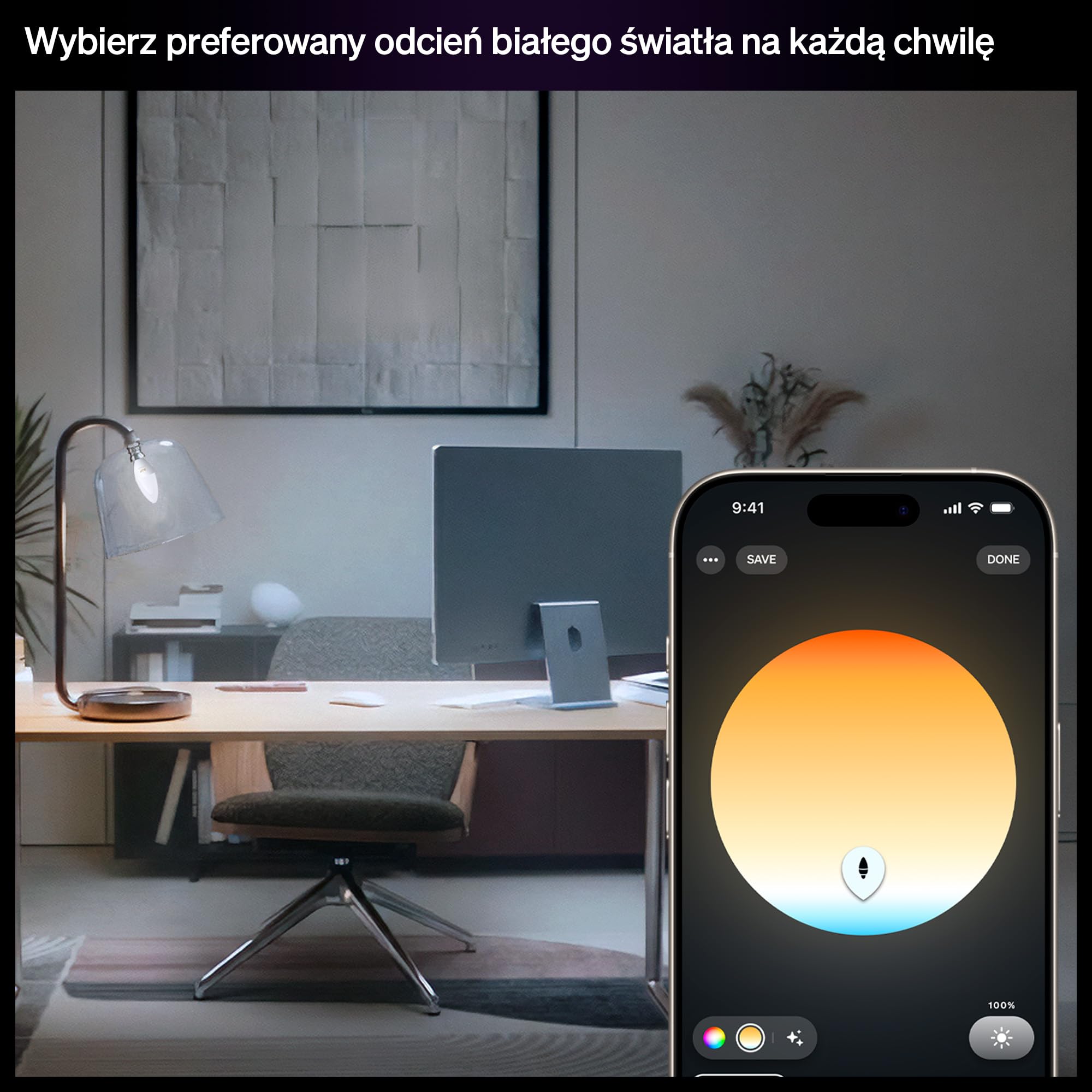 Philips Hue Smart Żarówka Świeca LED, B39, E14, White Ambiance, Pełne Spektrum 1000 K–20000 K, 500 lm, Bardzo Niski Poziom Przyciemniania, Chromasync, Alexa, Google Home, Apple Home, 3 szt.