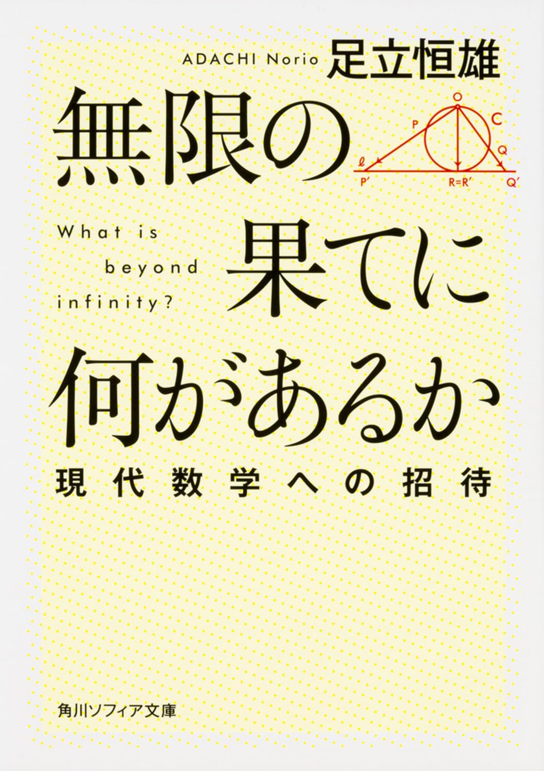 Amazon.co.jp: 無限の果てに何があるか 現代数学への招待 (角川