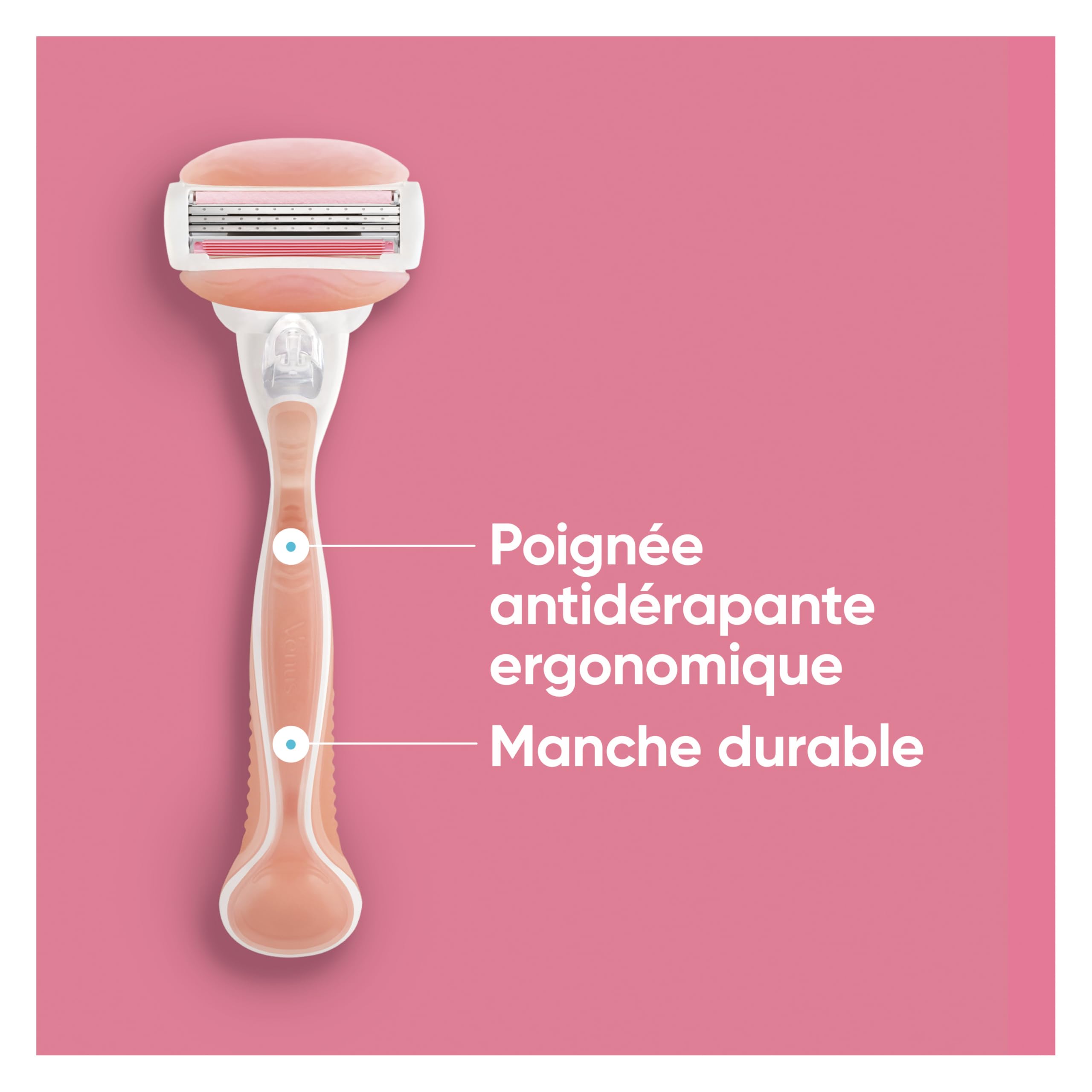 Gillette Venus Lames de Rasoir Femme, 12 Rechanges ComfortGlide Spa Breeze | Cartouche avec des Barres de Gel Parfumées, Bande Lubrifiante, Mousse et Rase, 1 Recharge Jusqu’à 30 Jours