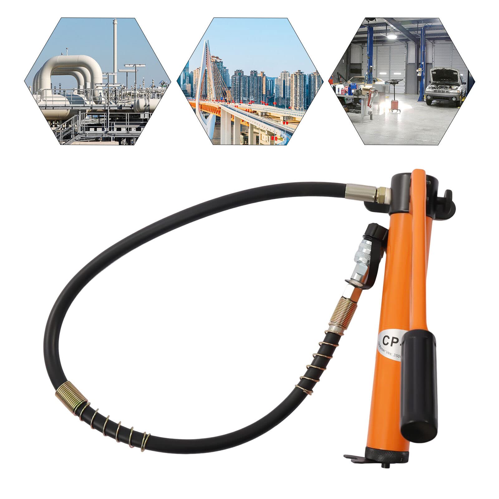 Pompa manuale idraulica manuale con tubo dell'olio ad alta pressione 70Mpa CP-180 cilindro idraulico per utensili idraulici