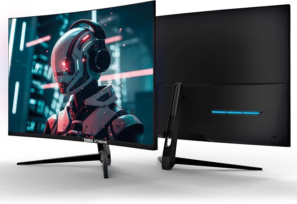 MONITOR GAMER BRX XTREME 32" CURVO, TELA VA - FULL HD 1920x1080 - HDMI+USB+DP+Audio Out+DC12V - SRGB 98%