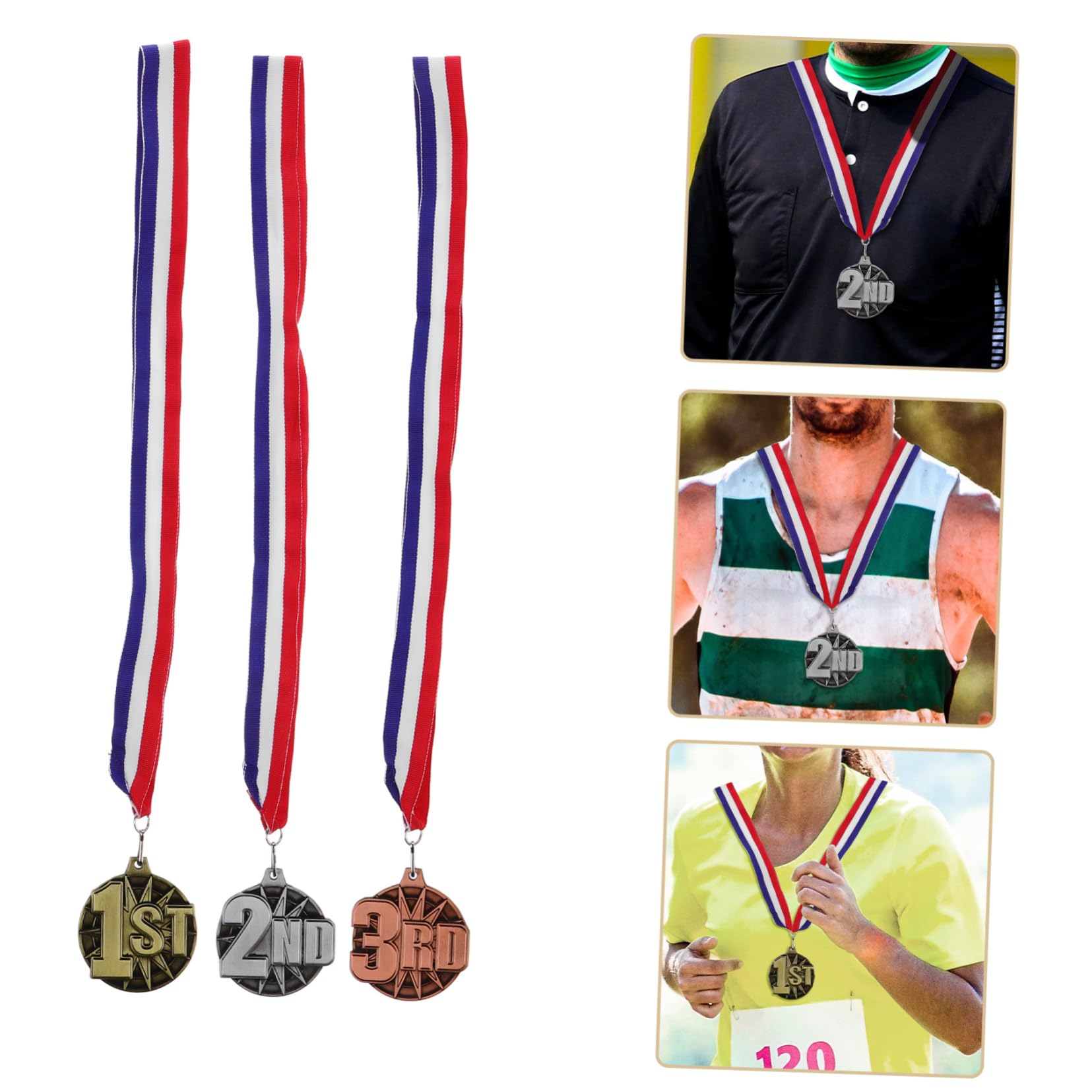 Kisangel Medalla De Honor Medallas De Competencia Medallas De Premios para Niños Medalla De Futbol Perchas Inflable Medallas De Recompensa Decoración De Medallas Metal