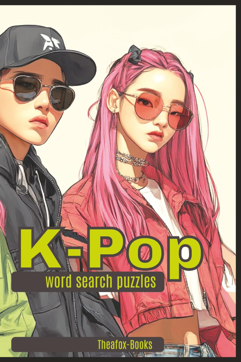 K-Pop Word Search Puzzles: "495 K-Pop Words & Phrases – A Must-Have Puzzle Book for Fans and Stans!"