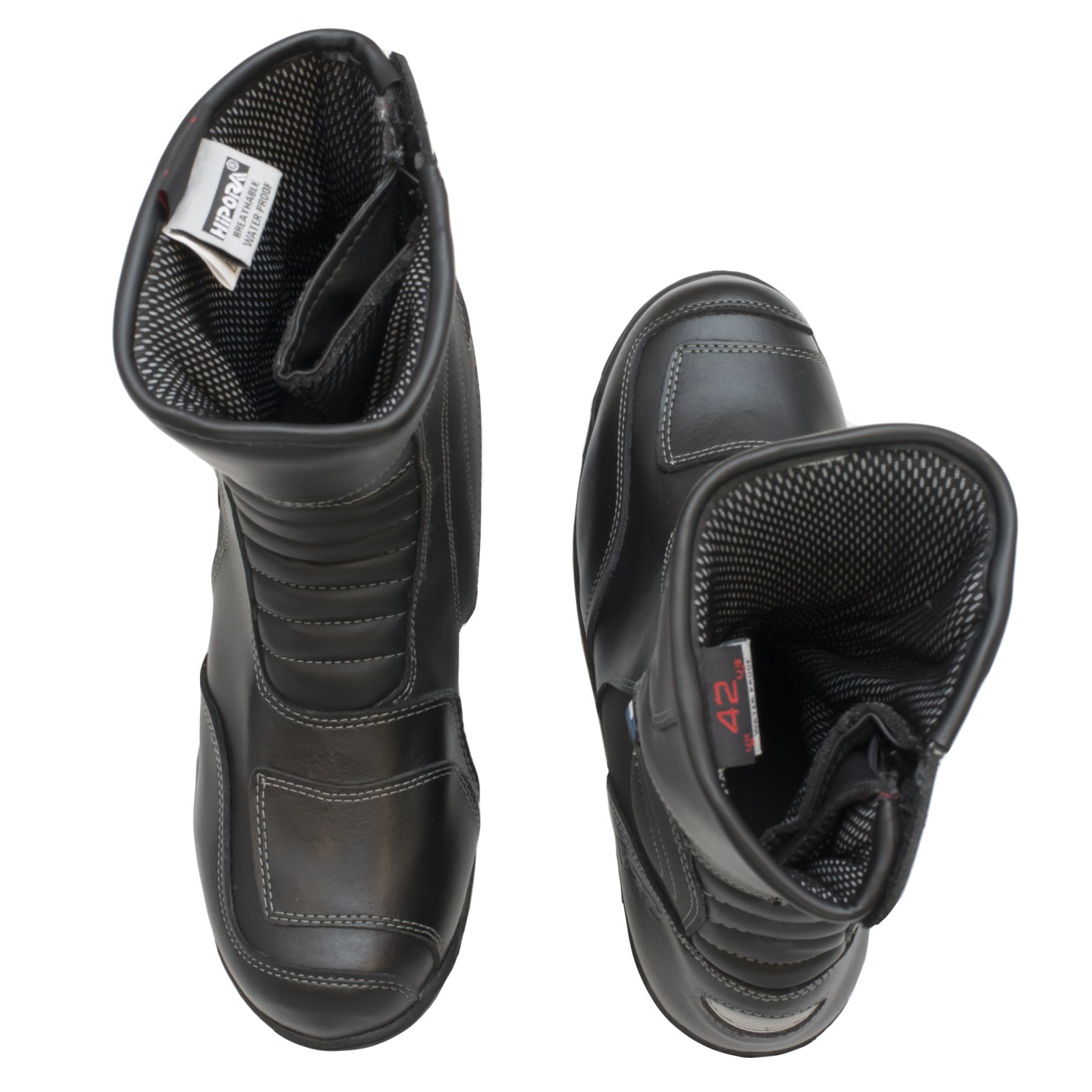 Buty buty Moto Scooter City Touring wodoodporne skórzane czarne 44