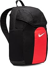 Nike Unisex Backpack, Black/Bright Crimson/White, 30 L